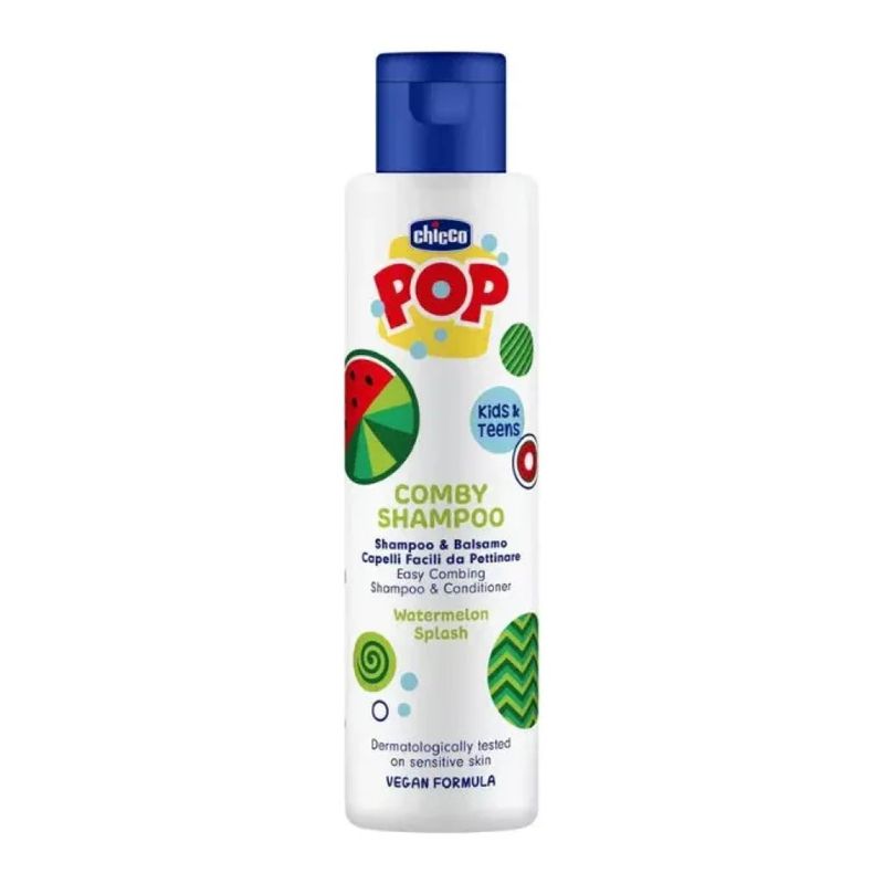 Chicco POP Shampoo e Balsamo 2 in 1 all’Anguria, 250 ml