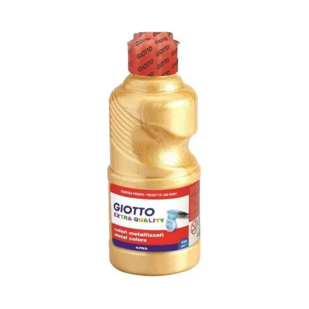Giotto Tempera Metallizzata Oro – Flacone da 250 ml Giotto Tempera Metallizzata Oro – Flacone da 250 ml