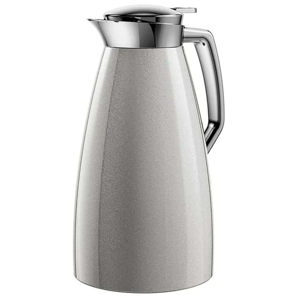 EMSA Plaza Caraffa Termica 1 L Argento con Pistone in Vetro EMSA Plaza Caraffa Termica 1 L Argento con Pistone in Vetro