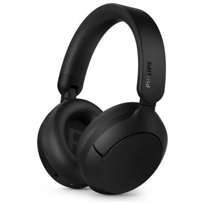 Philips TAH6000BK/00 Cuffie Wireless Over-Ear Bluetooth 6.0 con ANC, Nero
