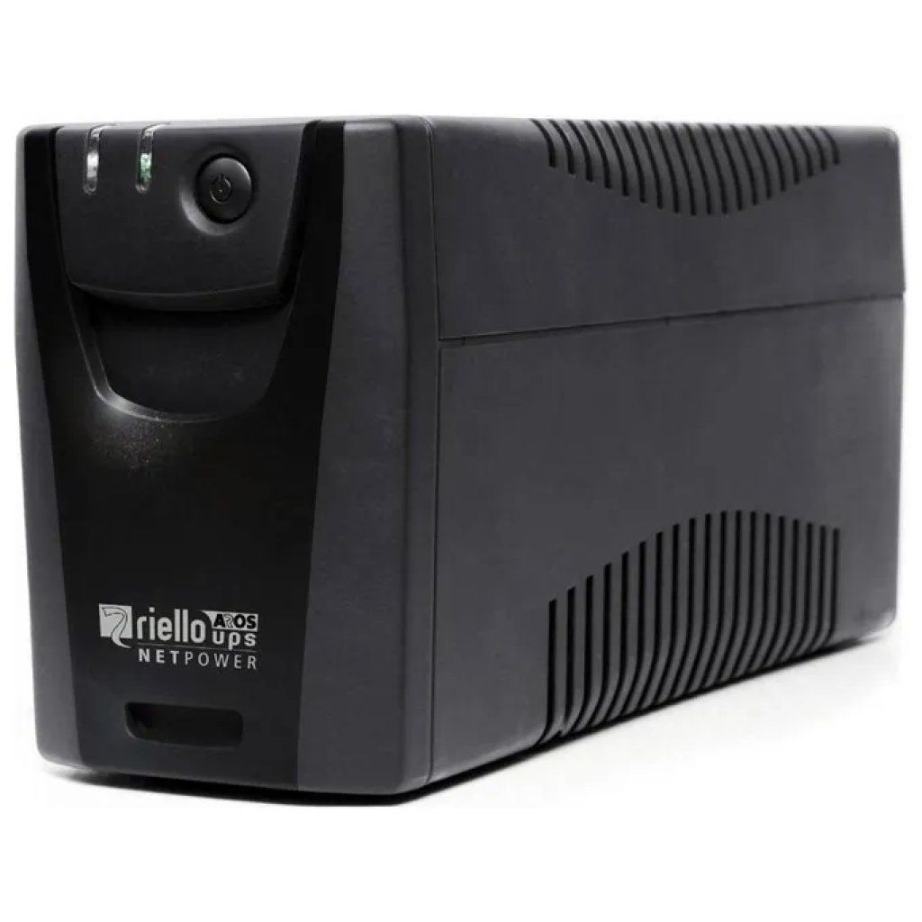 Riello NPW 600 Net Power UPS 600 VA / 360 W, 4 prese C13, USB, nero