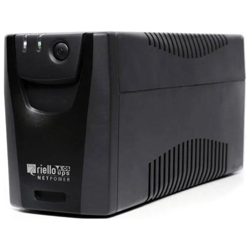 Riello NPW 600 Net Power UPS 600 VA / 360 W, 4 prese C13, USB, nero
