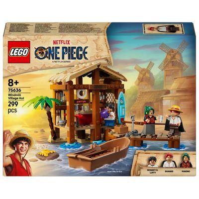 LEGO One Piece 75636 – La Capanna del Villaggio Foosha, 299 pezzi