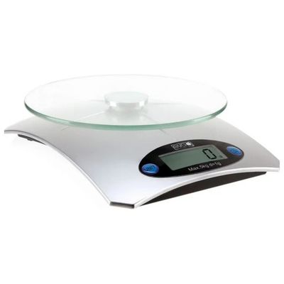 Kaufgut 033344 Bilancia Digitale da Cucina 5 kg Argento Kaufgut 033344 Bilancia Digitale da Cucina 5 kg Argento