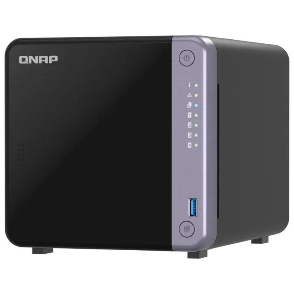 QNAP TS-432X NAS Tower a 4 bay, 4 GB DDR4, 10GbE SFP+