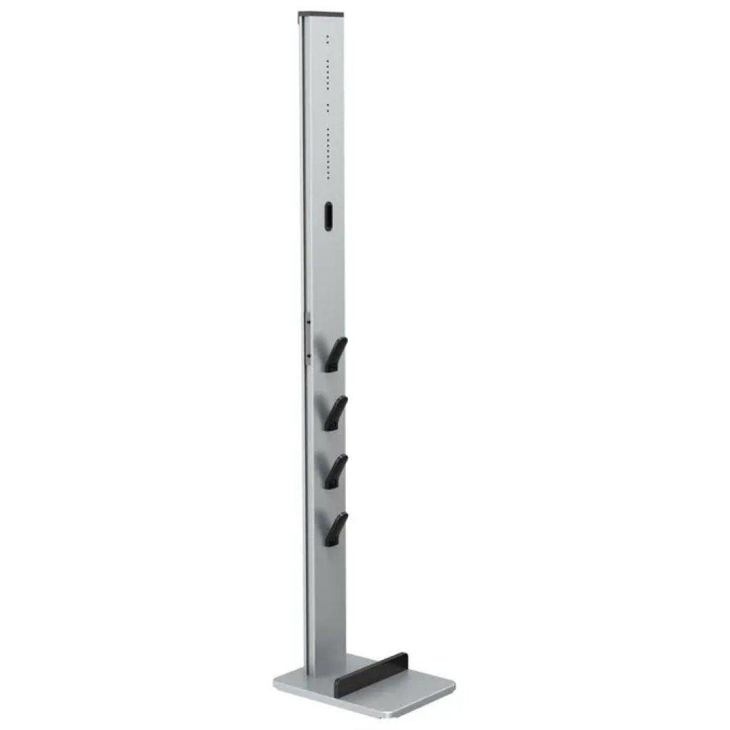 Xavax 00110235 Supporto da Pavimento in Alluminio per Aspirapolvere