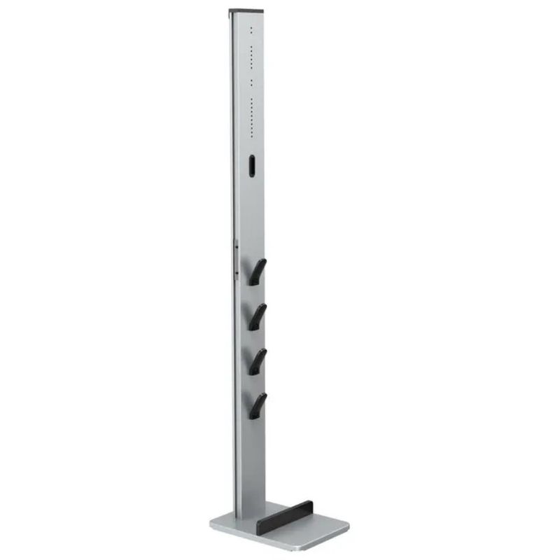 Xavax 00110235 Supporto da Pavimento in Alluminio per Aspirapolvere