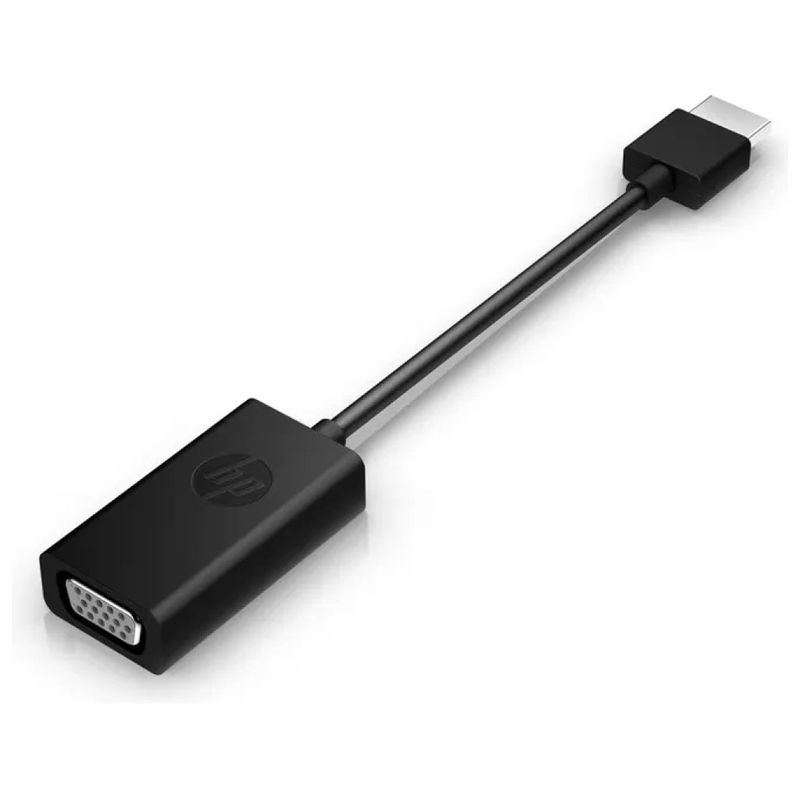 HP X1B84AA#ABB Adattatore HDMI a VGA, cavo 1,8 m, nero HP X1B84AA#ABB Adattatore HDMI a VGA, cavo 1,8 m, nero