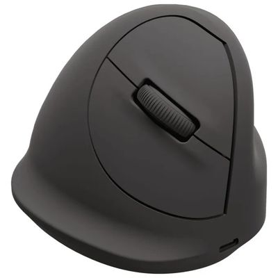 Fellowes Breyta Mouse Verticale Ergonomico Bluetooth, USB-C e 2.4 GHz, 1600 DPI, Nero