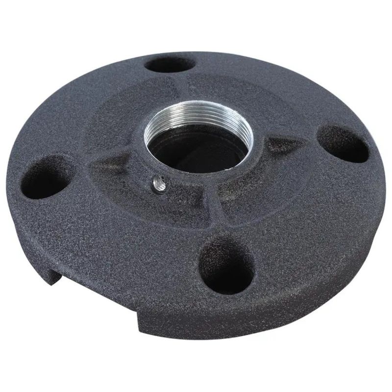 ITB SOLUTION Chief CMS115 Piastra Tonda da Soffitto, Nera