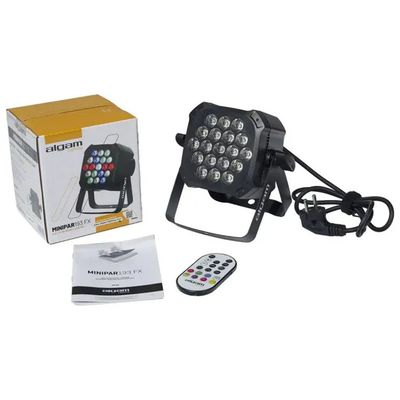 Algam Lighting MINIPAR193FX Mini Par LED RGB DMX Algam Lighting MINIPAR193FX Mini Par LED RGB DMX