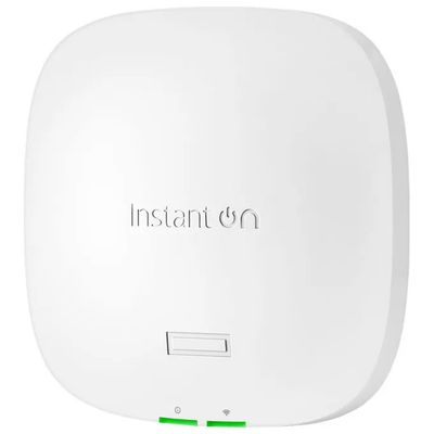 HP HPE Instant On AP21 S1T14A Access Point Wi-Fi 6 Dual Band PoE Bianco