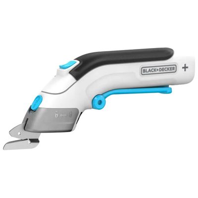 BLACK+DECKER BCSC115-XJ Forbici Elettriche 3,6 V con 2 Lame e Ricarica USB-C BLACK+DECKER BCSC115-XJ Forbici Elettriche 3,6 V con 2 Lame e Ricarica USB-C