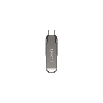 Lexar JumpDrive D400 Chiavetta USB-C 64 GB, USB 3.2 Gen 1, Grigia