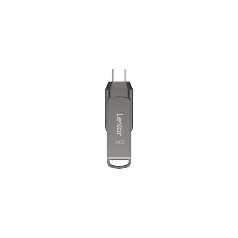 Lexar JumpDrive D400 Chiavetta USB-C 64 GB, USB 3.2 Gen 1, Grigia
