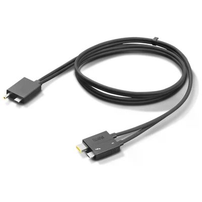 LENOVO Cavo split Lenovo Thunderbolt 4 per ThinkPad WorkStation Dock, 0,7 m, 40 Gbit/s, USB-C e Slim Tip