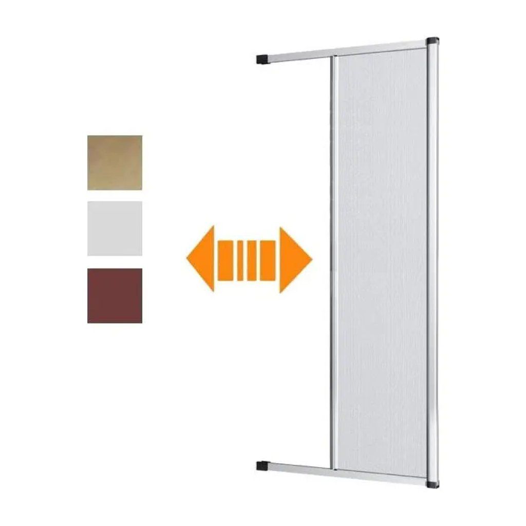 Thorx Zanzariera Laterale Avvolgibile Bronzata 250 x 160 cm Thorx Zanzariera Laterale Avvolgibile Bronzata 250 x 160 cm