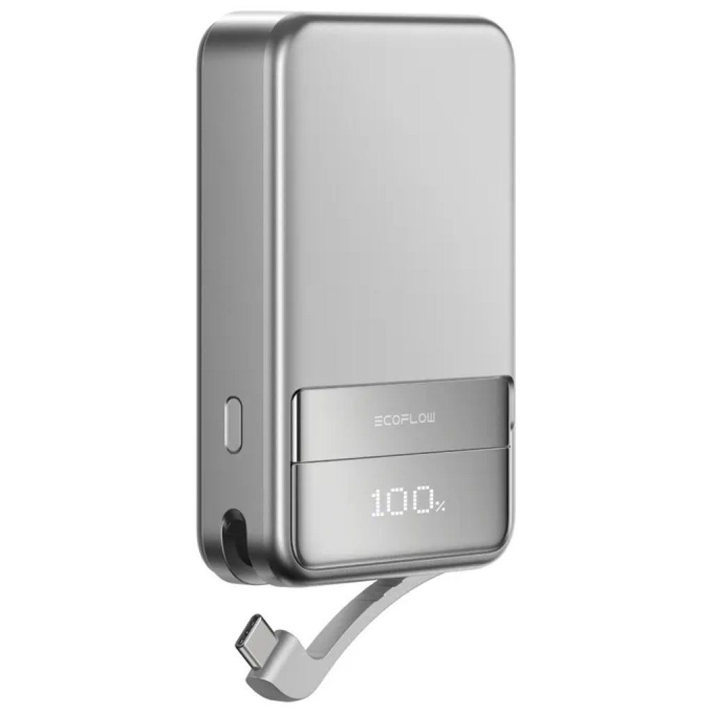 EcoFlow Rapid 5000 Power Bank 5000 mAh Qi2 15 W Argento