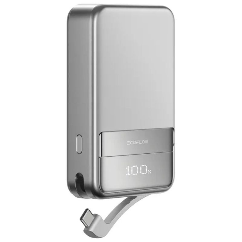 EcoFlow Rapid 5000 Power Bank 5000 mAh Qi2 15 W Argento