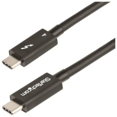 StarTech.com Cavo Thunderbolt 4 USB-C da 1 m, 40 Gbps, 100 W, video 8K, nero StarTech.com Cavo Thunderbolt 4 USB-C da 1 m, 40 Gbps, 100 W, video 8K, nero