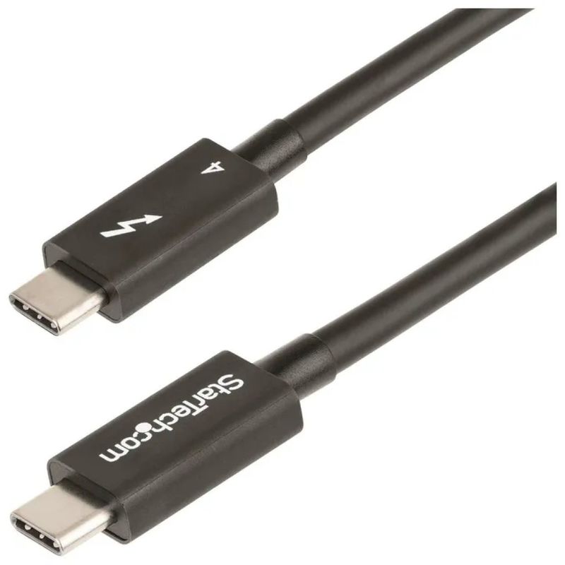 StarTech.com Cavo Thunderbolt 4 USB-C da 1 m, 40 Gbps, 100 W, video 8K, nero