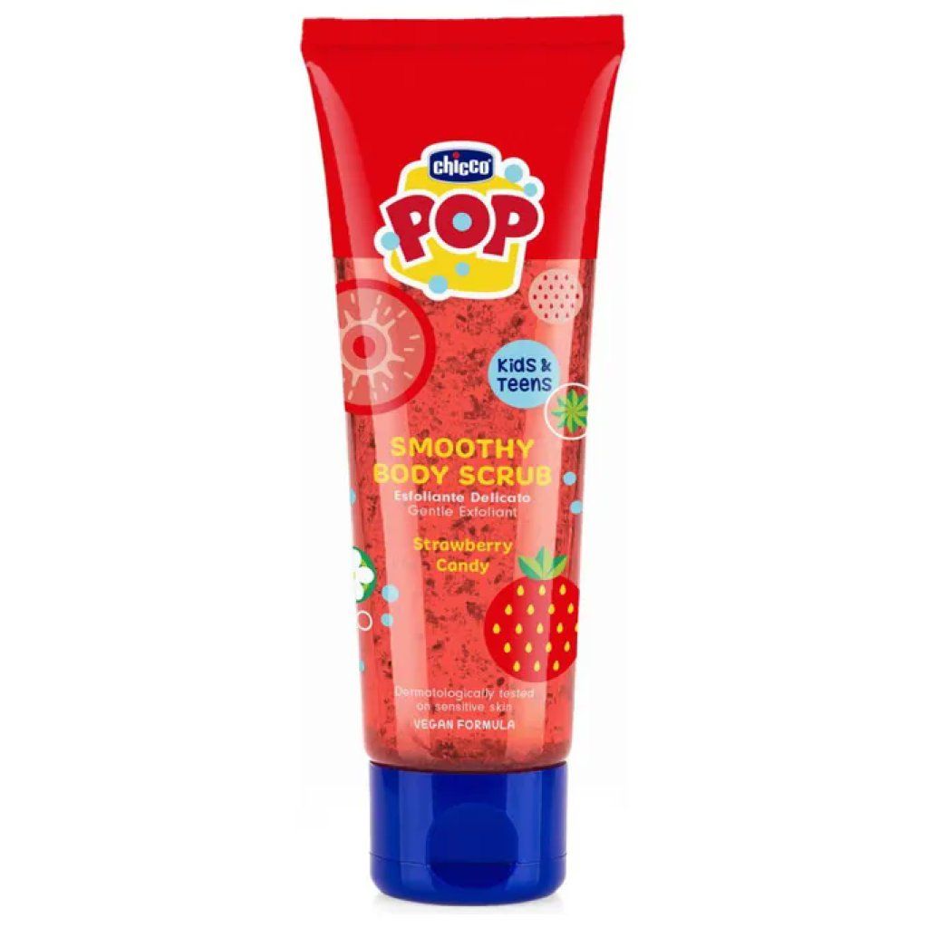Chicco POP Smoothy Scrub Corpo Vaniglia e Semi di Kiwi, 150 ml