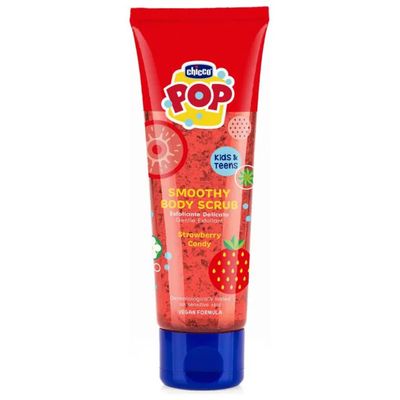 Chicco POP Smoothy Scrub Corpo Vaniglia e Semi di Kiwi, 150 ml Chicco POP Smoothy Scrub Corpo Vaniglia e Semi di Kiwi, 150 ml