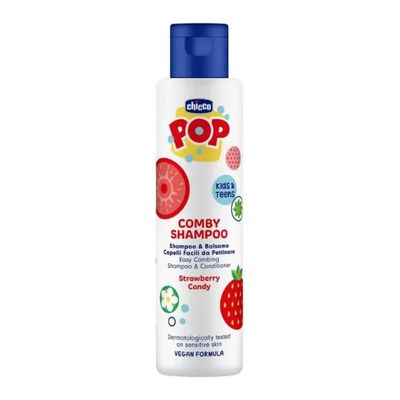 Chicco POP Shampoo e Balsamo 2 in 1 Strawberry Candy 250 ml Chicco POP Shampoo e Balsamo 2 in 1 Strawberry Candy 250 ml