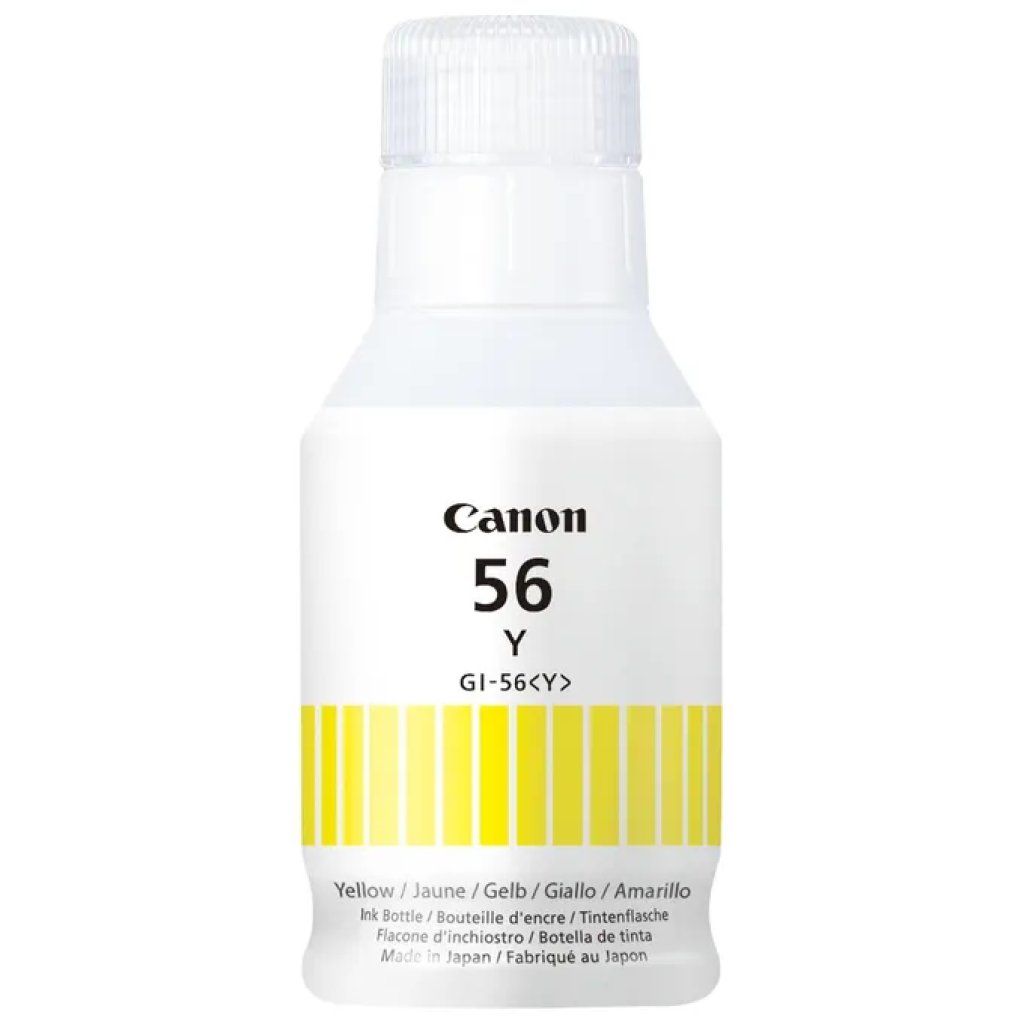 Canon GI-56Y 4432C001 Inchiostro Giallo Originale, 135 ml