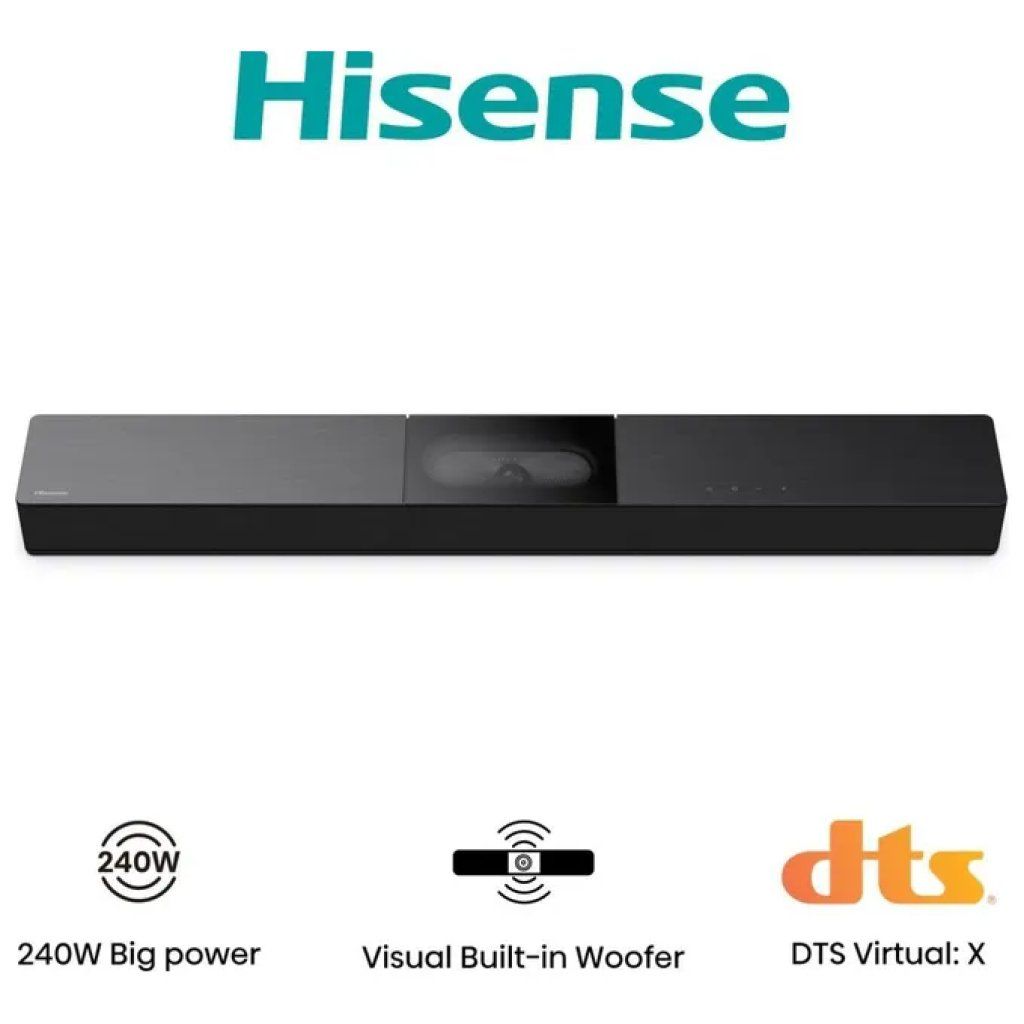 Hisense HS2000 Soundbar 2.1 da 240 W con Subwoofer Integrato Hisense HS2000 Soundbar 2.1 da 240 W con Subwoofer Integrato