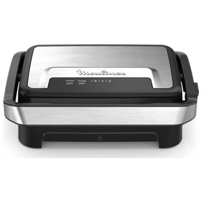 Moulinex Inicio Compact GI270D10 Grill 2 in 1 per Panini, 1000 W