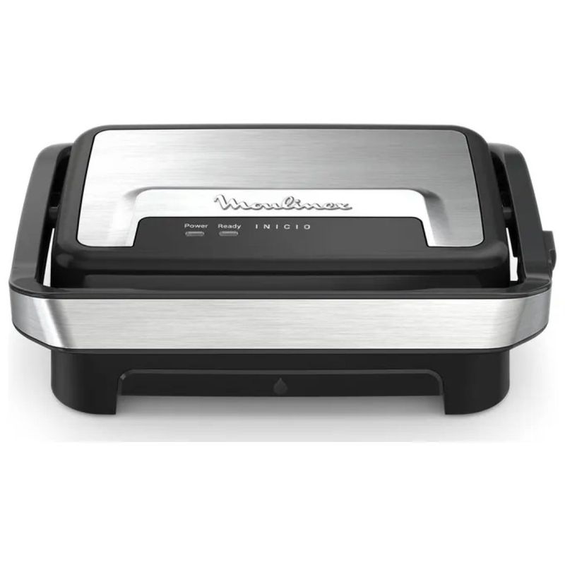 Moulinex Inicio Compact GI270D10 Grill 2 in 1 per Panini, 1000 W