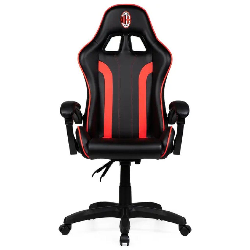 TAKE TWO Qubick SGPN0002 Sedia Gaming AC Milan Devils Nero e Rosso