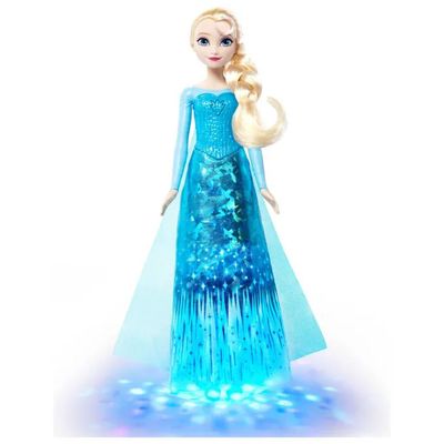 Mattel Frozen Elsa JNB95 – Bambola con luci e musica