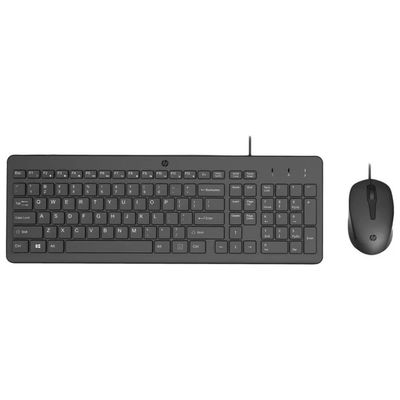 HP 240J7AA Kit Tastiera e Mouse USB Nero
