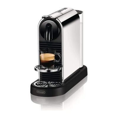 DELONGHI De’Longhi Citiz Platinum EN220.M Macchina da Caffè a Capsule Nespresso, 19 bar, 1260 W, Platino