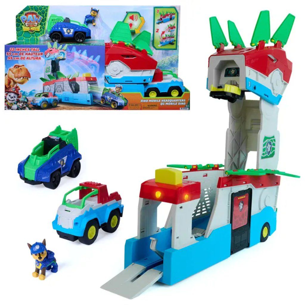 SPIN MASTER Paw Patrol Dino Mobile 2 in 1 con luci e suoni SPIN MASTER Paw Patrol Dino Mobile 2 in 1 con luci e suoni