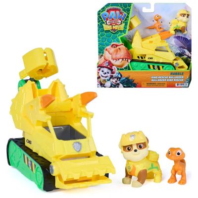 SPIN MASTER PAW Patrol Dino Rescue – Bulldozer di Rubble con 2 personaggi SPIN MASTER PAW Patrol Dino Rescue – Bulldozer di Rubble con 2 personaggi