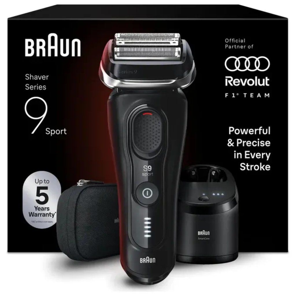 Braun Series 9 9150cc Rasoio Elettrico Uomo con Stazione di Pulizia