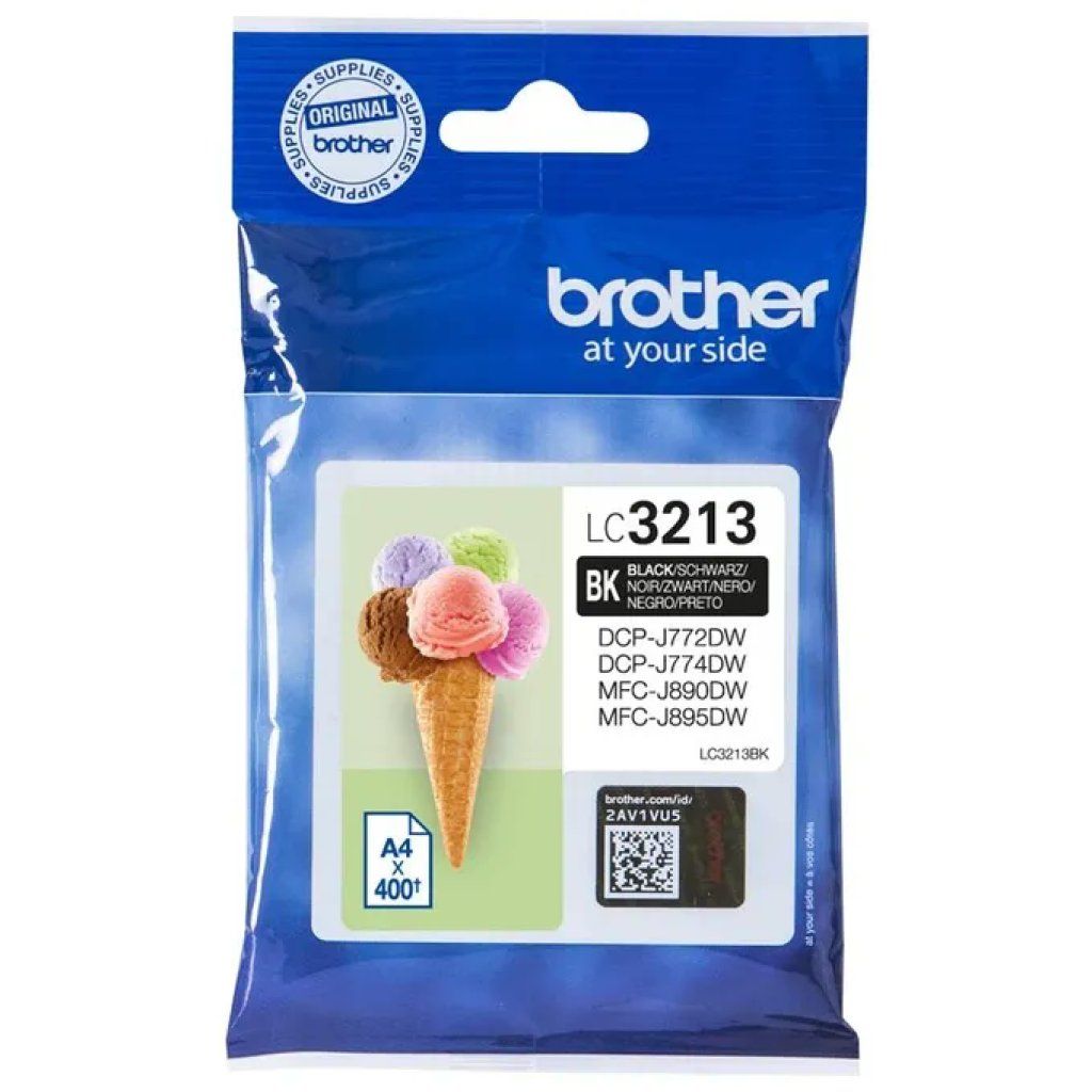 Brother LC-3213BK Cartuccia Inkjet Nera, 400 pagine