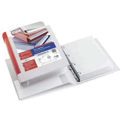 SEI ROTA Stelvio TI 80 Raccoglitore A4 Blu a 4 Anelli SEI ROTA Stelvio TI 80 Raccoglitore A4 Blu a 4 Anelli