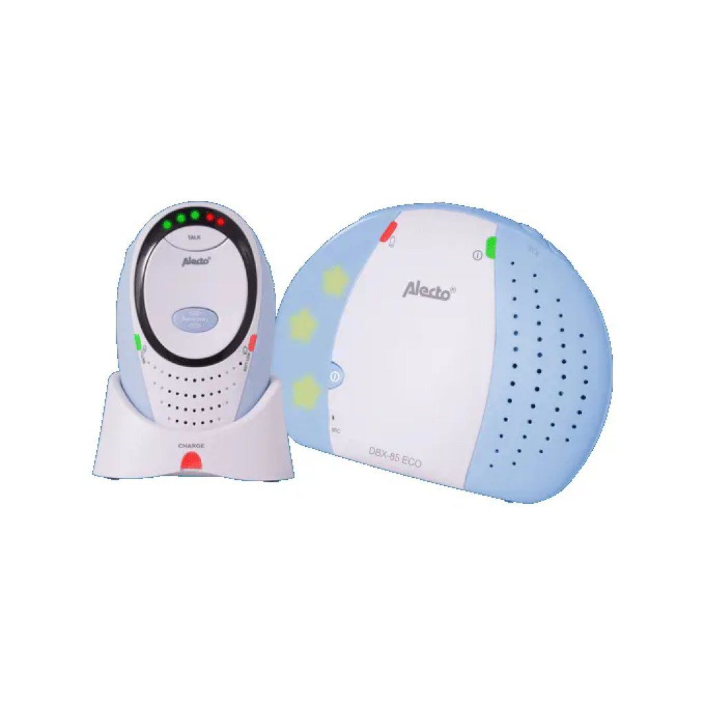 Alecto DBX-85 ECO Babyfono DECT Blu – Portata 300 m