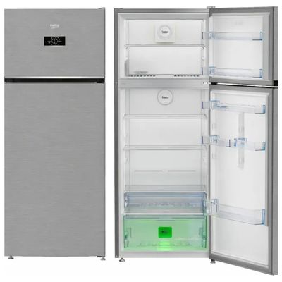 Beko RDNG455E40XBN Frigorifero Doppia Porta No Frost 406 L, Argento