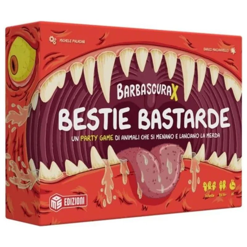 MS EDIZIONI Barbascura X – Bestie Bastarde | Party Game MS Edizioni
