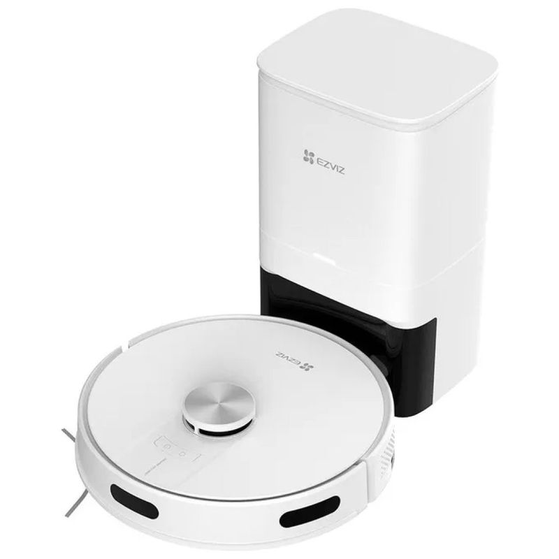EZVIZ RE4 PLUS Robot Aspirapolvere e Lavapavimenti con Base Autosvuotante