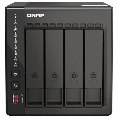 QNAP TS-453E-8G NAS Tower 4 bay, 8 GB, 2.5GbE, HDMI