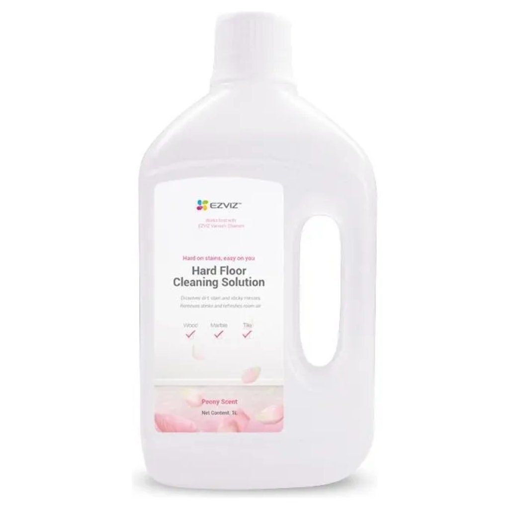 EZVIZ Soluzione detergente per pavimenti duri, profumo peonia, 1000 ml
