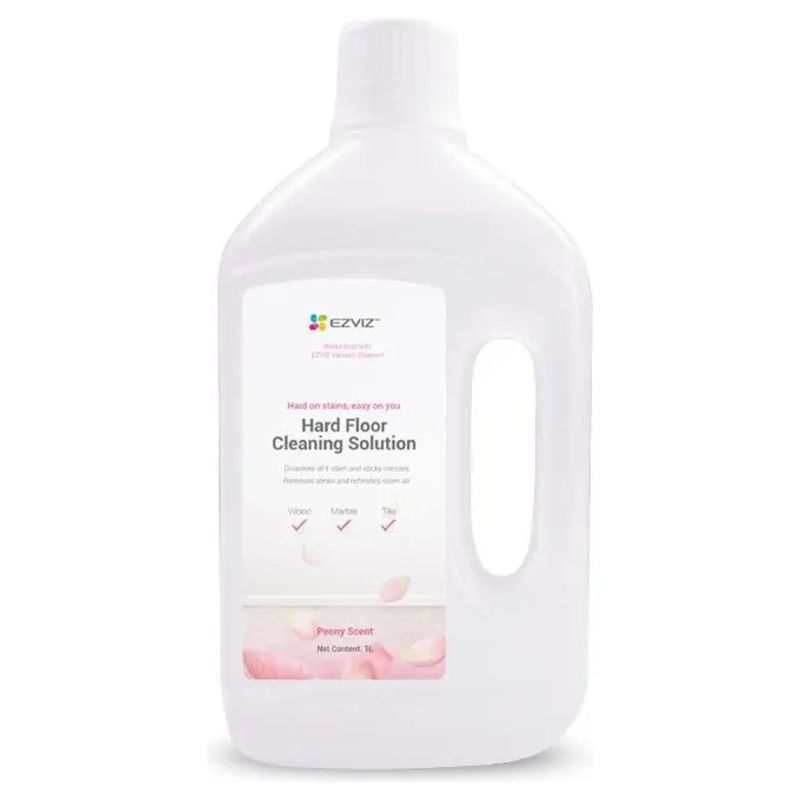 EZVIZ Soluzione detergente per pavimenti duri, profumo peonia, 1000 ml