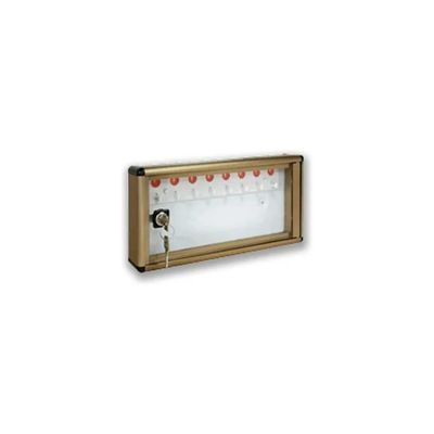 Alubox BC16 Bacheca Portachiavi in Alluminio, 16 Ganci Numerati Alubox BC16 Bacheca Portachiavi in Alluminio, 16 Ganci Numerati