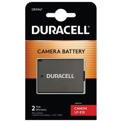 Duracell DR9967 Batteria Li-Ion compatibile Canon LP-E10, 1020 mAh, 7,4 V